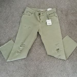 Zara distressed Basic Denim